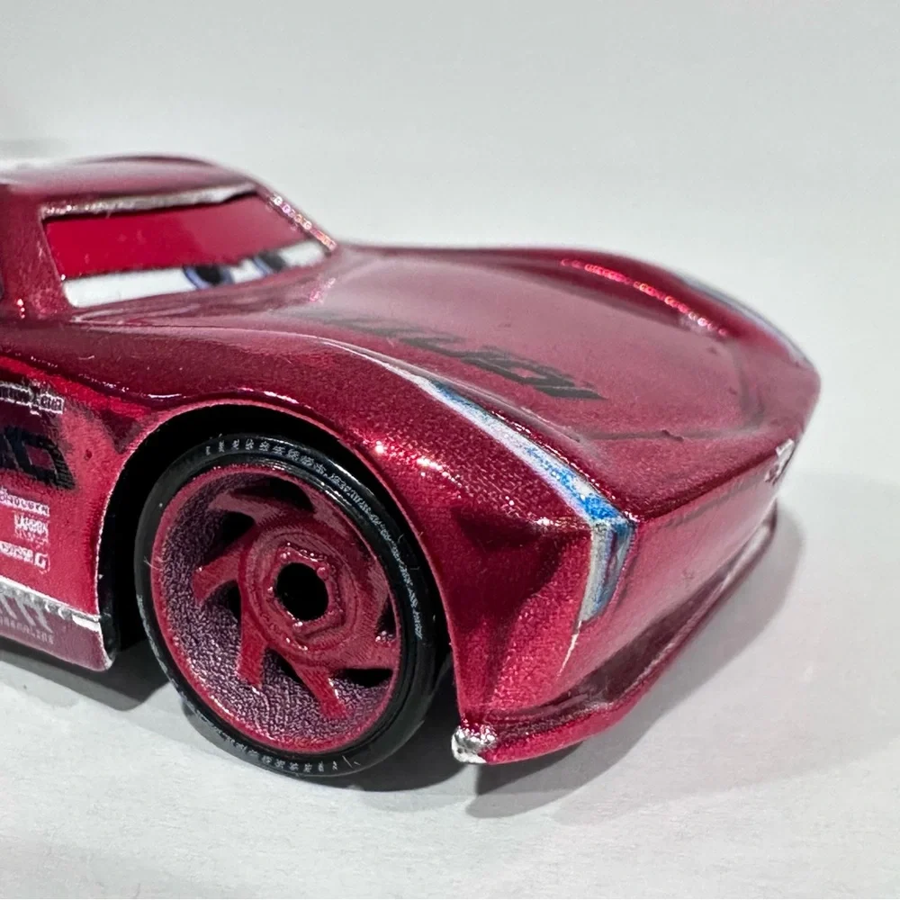 Disney Cars 3 Racing Red Jackson Storm Metallic Die-cast